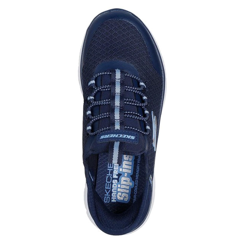 ZAPATILLA NIÑO AZUL SKECHERS - SUMMITS 303919L NVY - 3