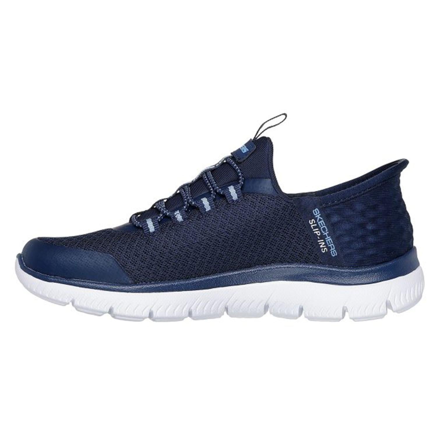 ZAPATILLA NIÑO AZUL SKECHERS - SUMMITS 303919L NVY - 4