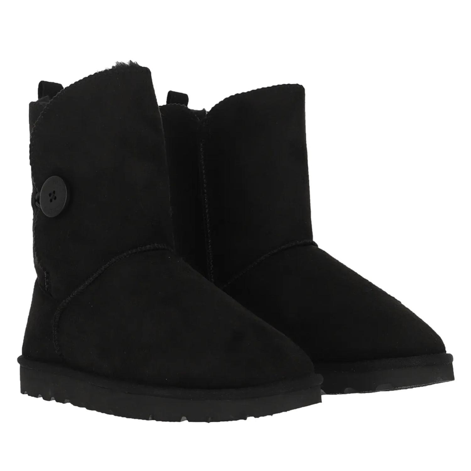 BOTA BAMERS BLAST BUTTON LEATHER EN COLOR NEGRO - BMWBO000701W2 - 4