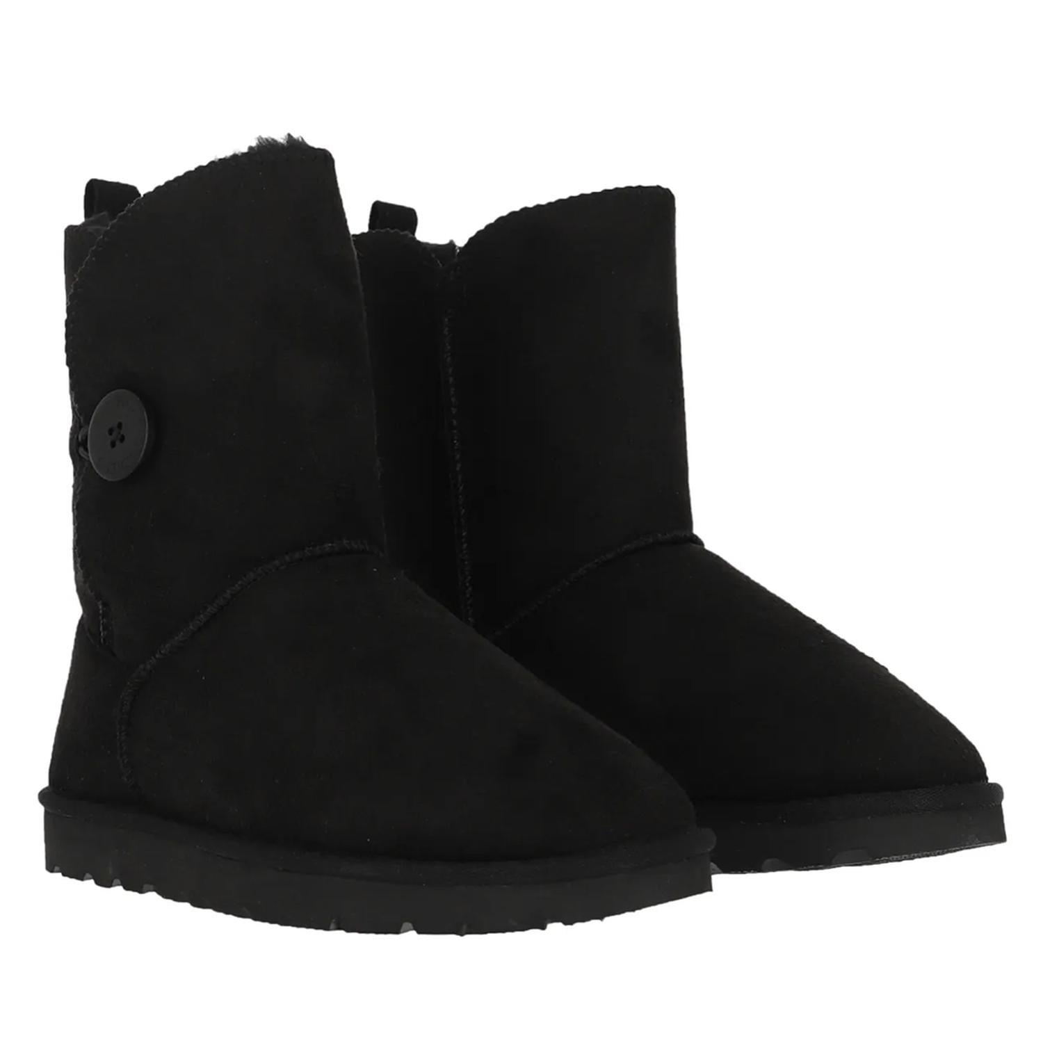 BOTA BAMERS BLAST BUTTON LEATHER EN COLOR NEGRO - BMWBO000701W2 - 4