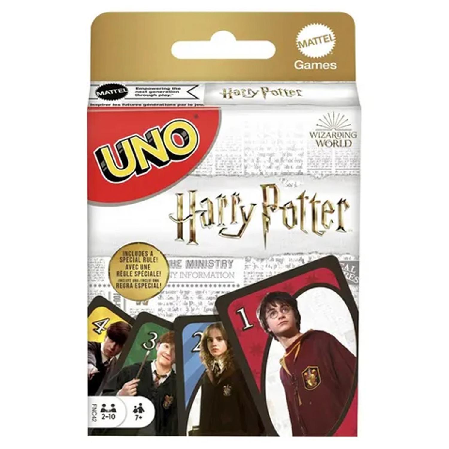 JUEGO DE MESA - CARTAS UNO HARRY POTTER -FNC42 - 1