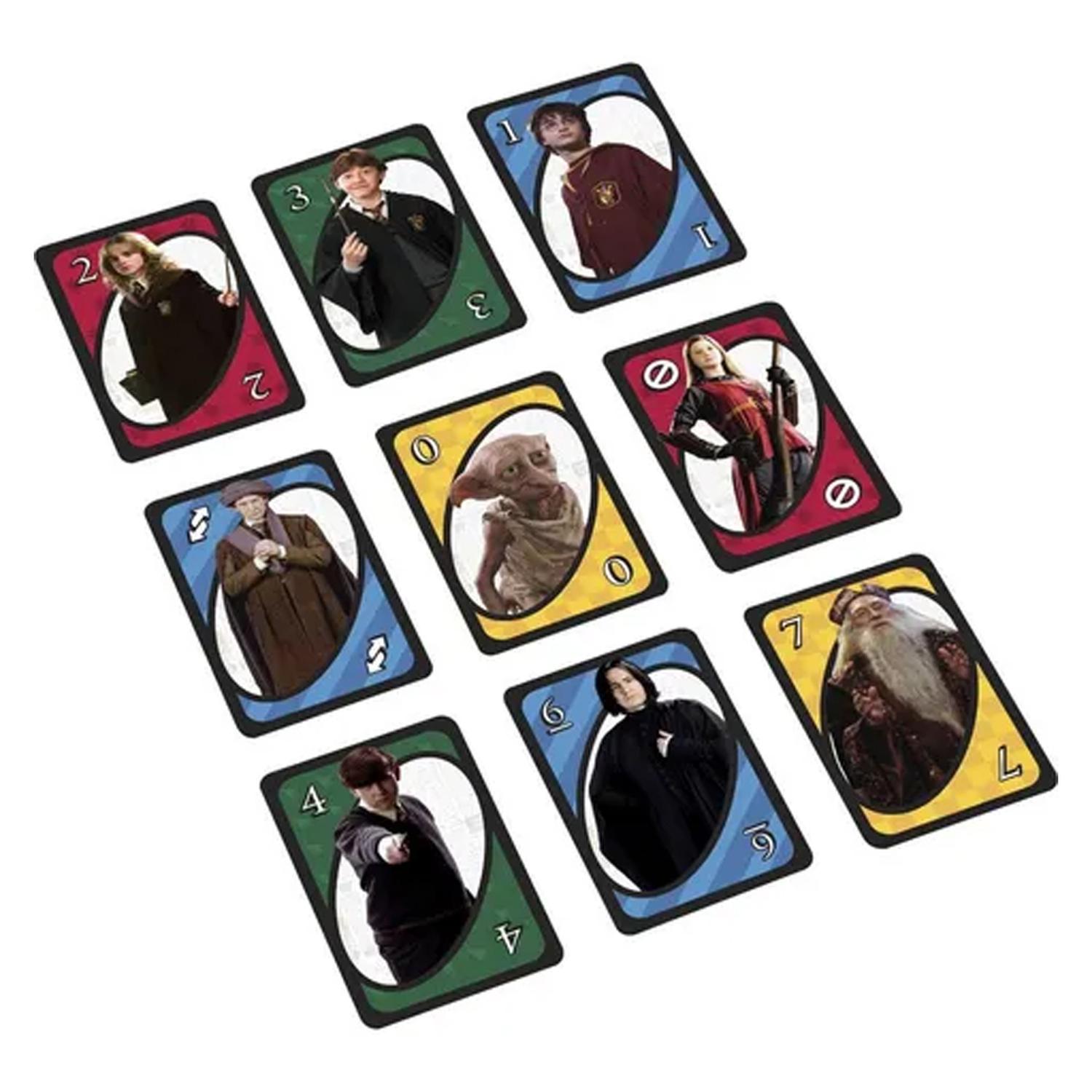 JUEGO DE MESA - CARTAS UNO HARRY POTTER -FNC42 - 2