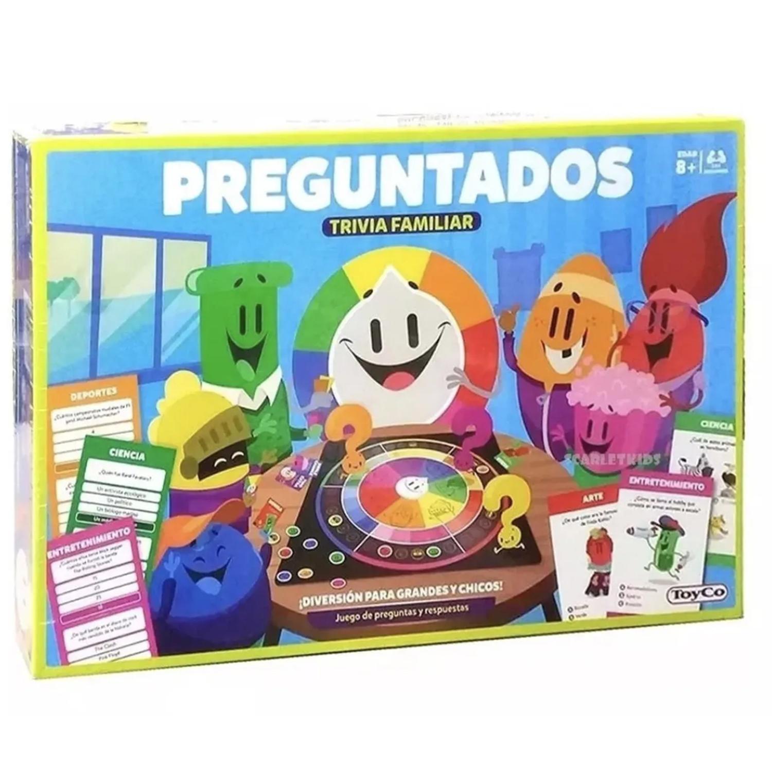 JUEGO DE MESA PREGUNTADOS TRIVIA FAMILIAR - 14015F - 1