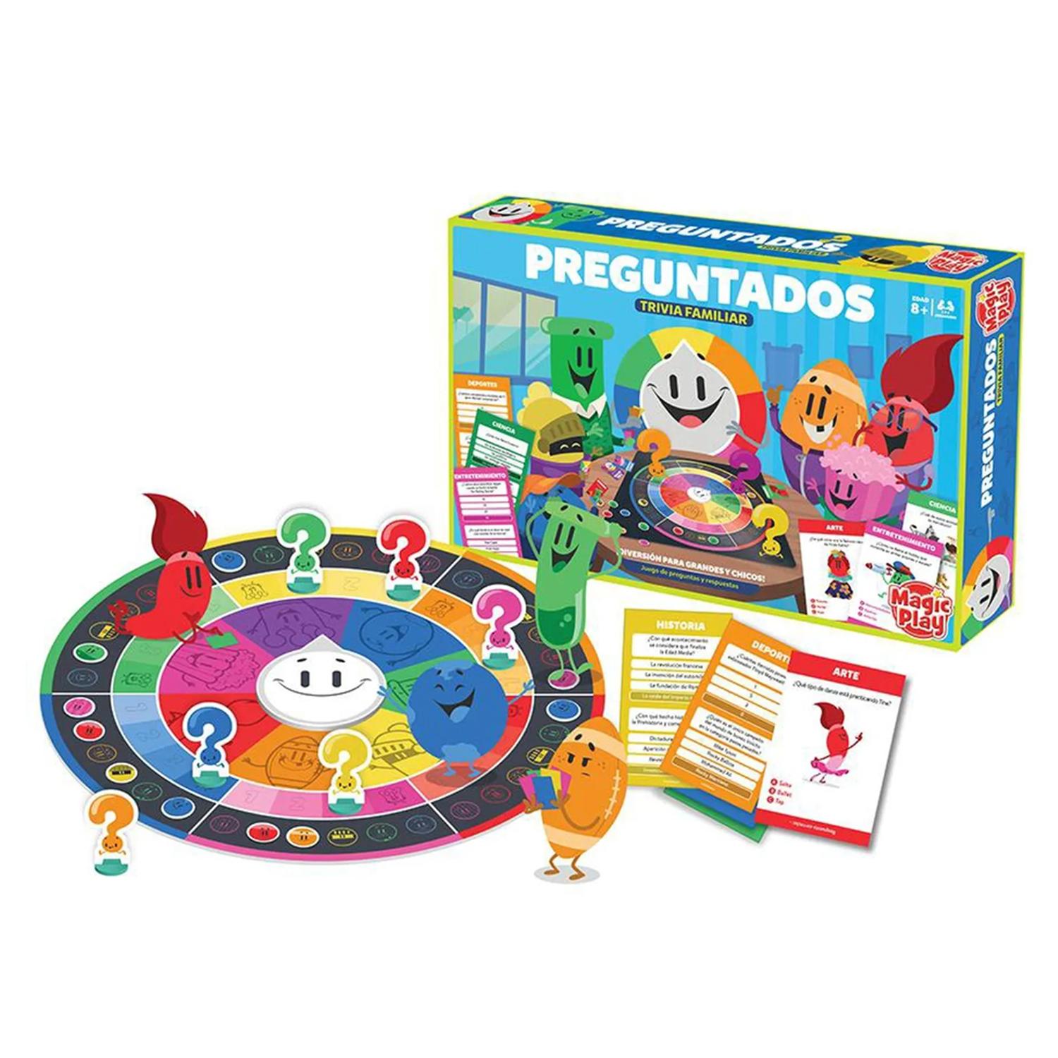 JUEGO DE MESA PREGUNTADOS TRIVIA FAMILIAR - 14015F - 2