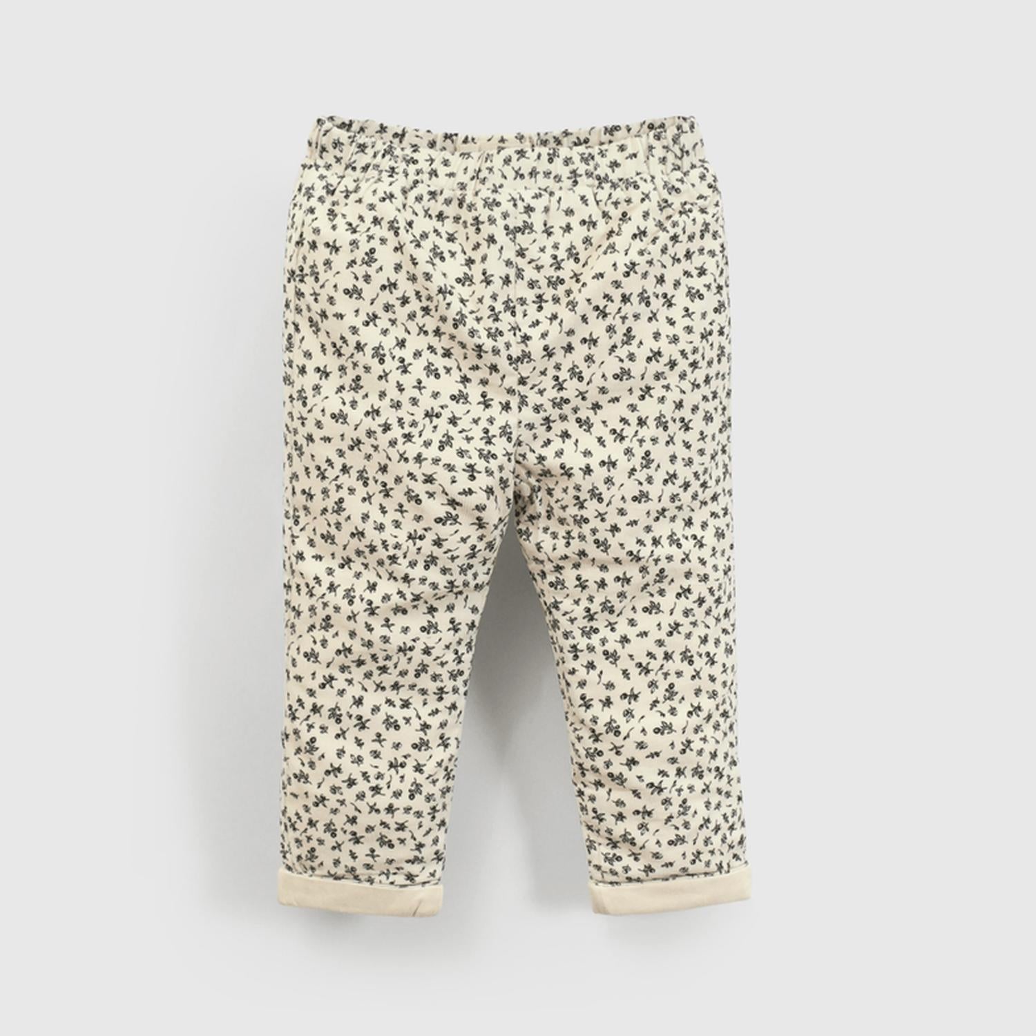 PANTALÓN FLORES NUDE - COLLOKY - PTCO04 - 1