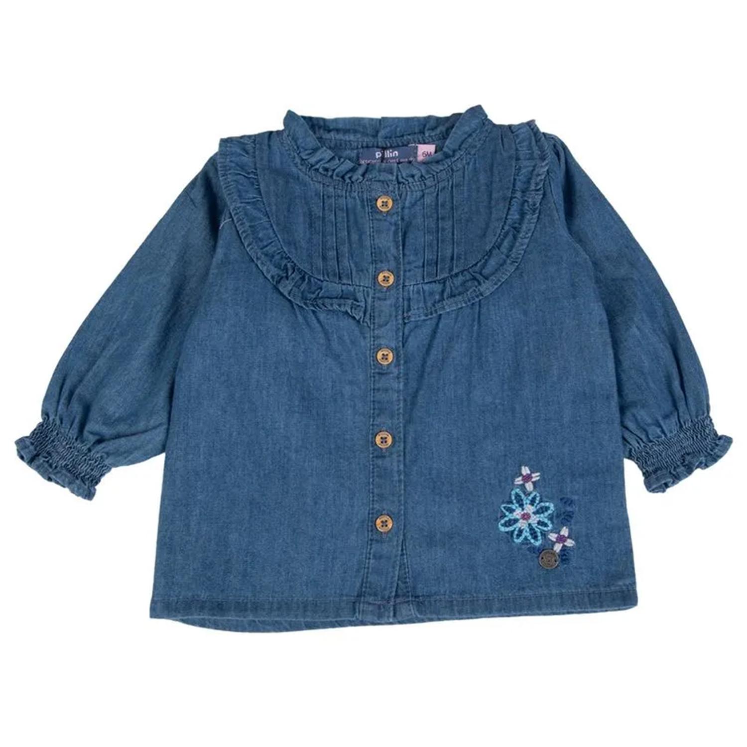 BLUSA JEANS BEBE - PILLIN - PVB706 - 1