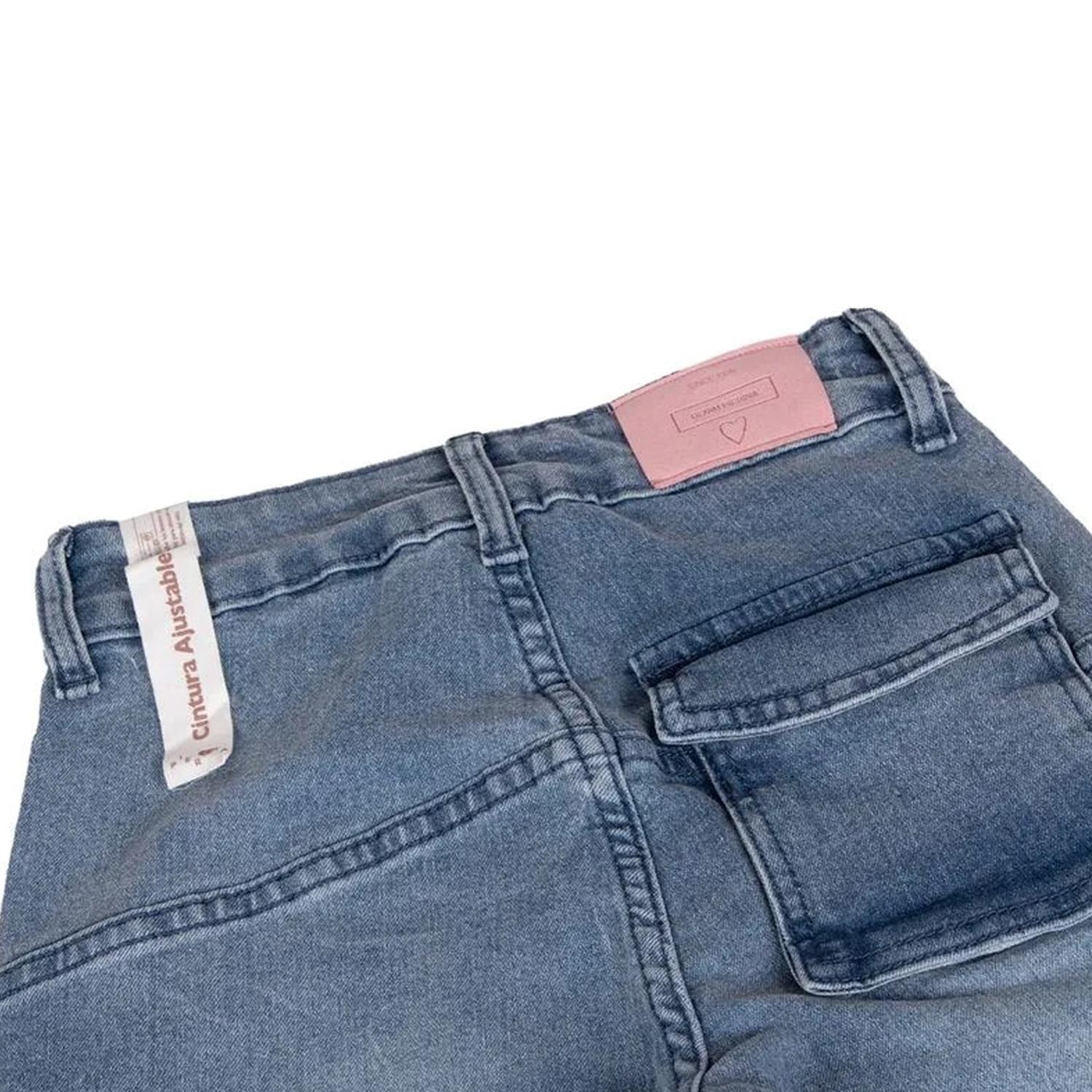 JEANS NIÑA DENIM - PILLIN - PVB717 - 4