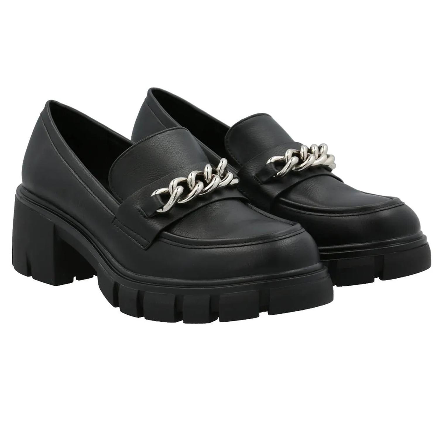 MOCASÍN MUJER EN COLOR NEGRO LEES - AZALEIA - AZ210011245-411 - 2