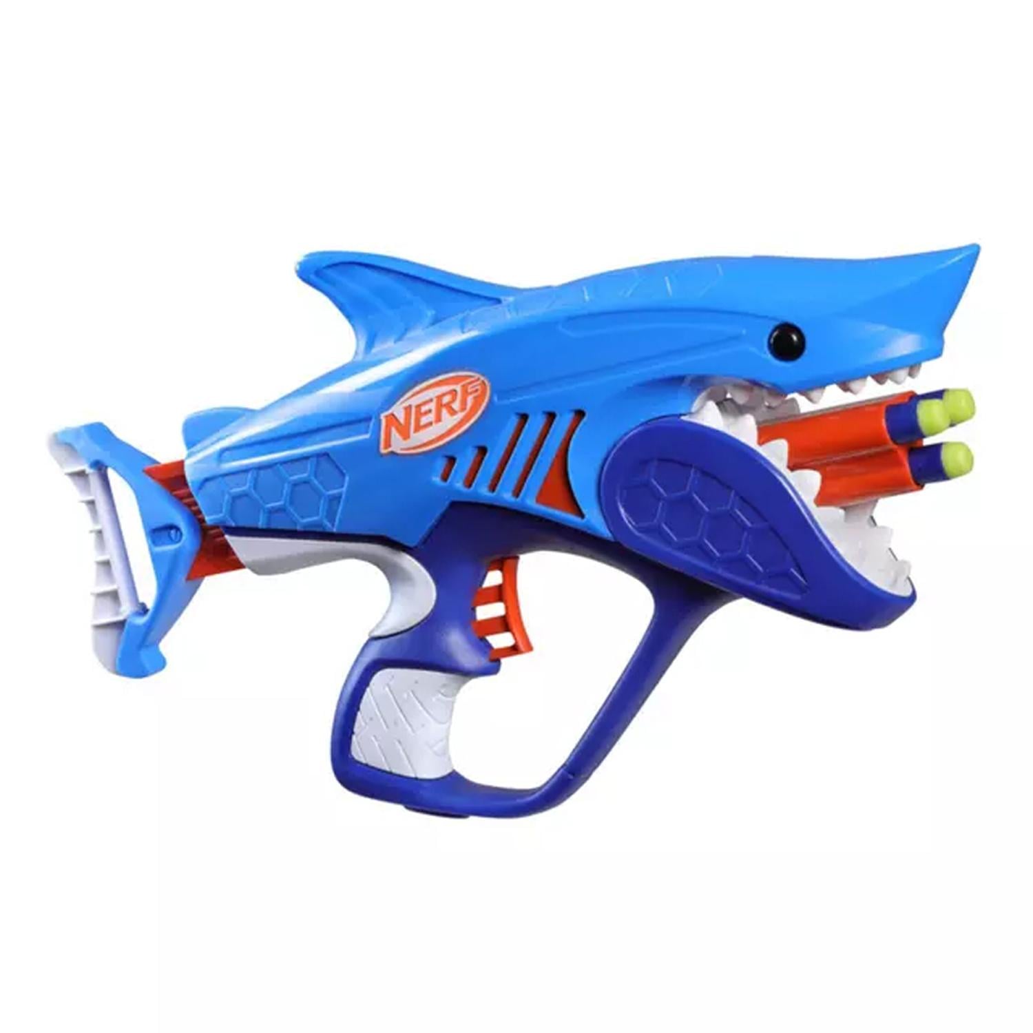 LANZADOR NERF JUNIOR WILD SHARKFIRE