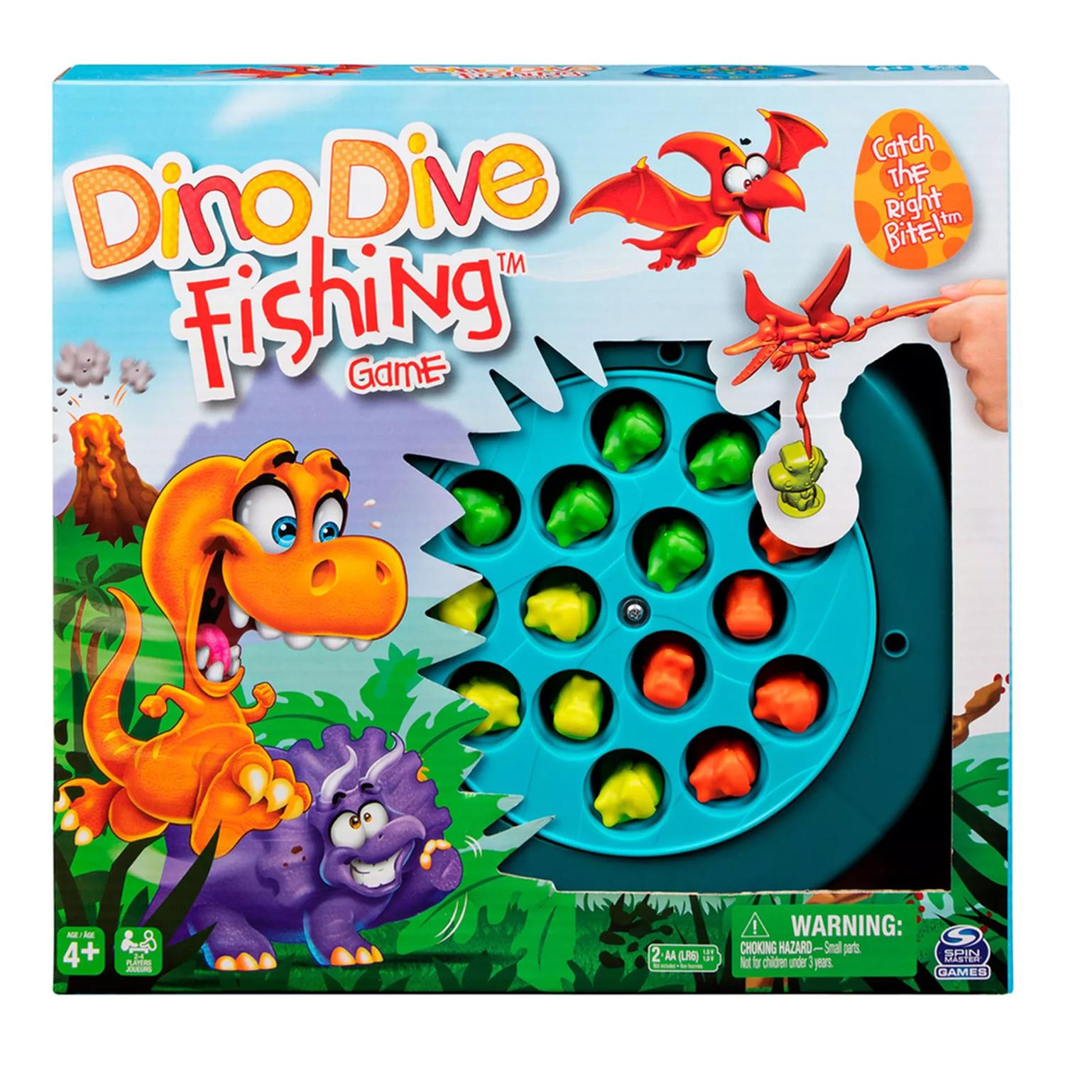 JUEGO DE MESA PESCA DE DINOSAURIOS - 1