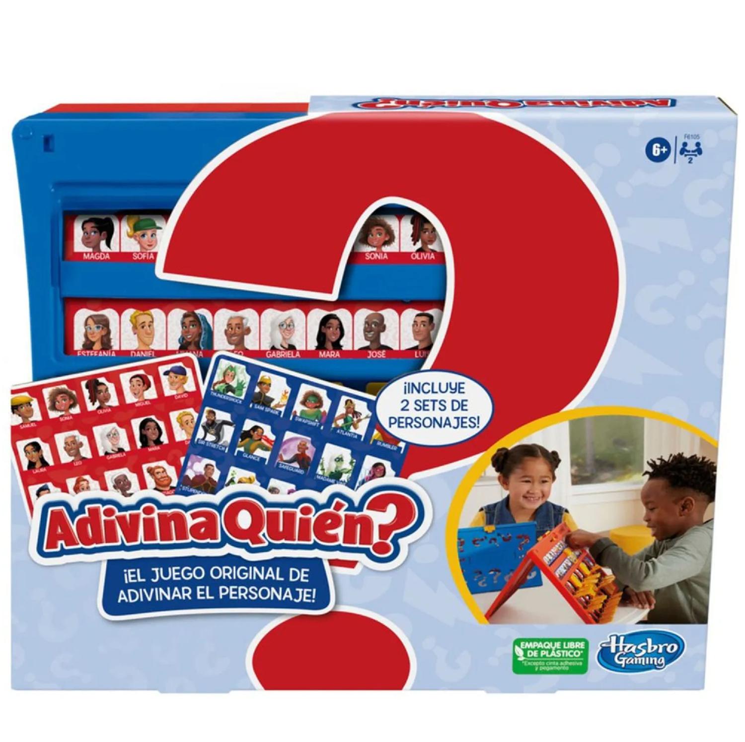 JUEGO DE MESA ADIVINA QUIEN? - HASBRO - F6105 - 1