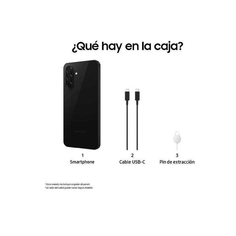 SAMSUNG A26 5G 128GB NEGRO INCLUYE CHIP CLARO - 5