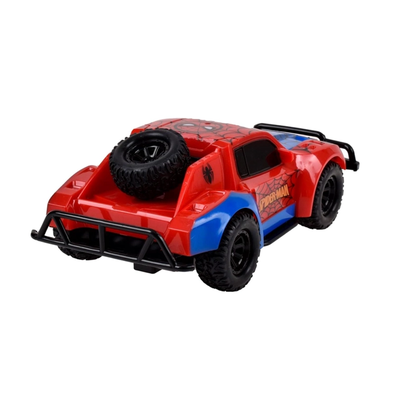 CAMIONETA RADIO CONTROLADA SPIDERMAN 20CM LUCES MARVEL - 5