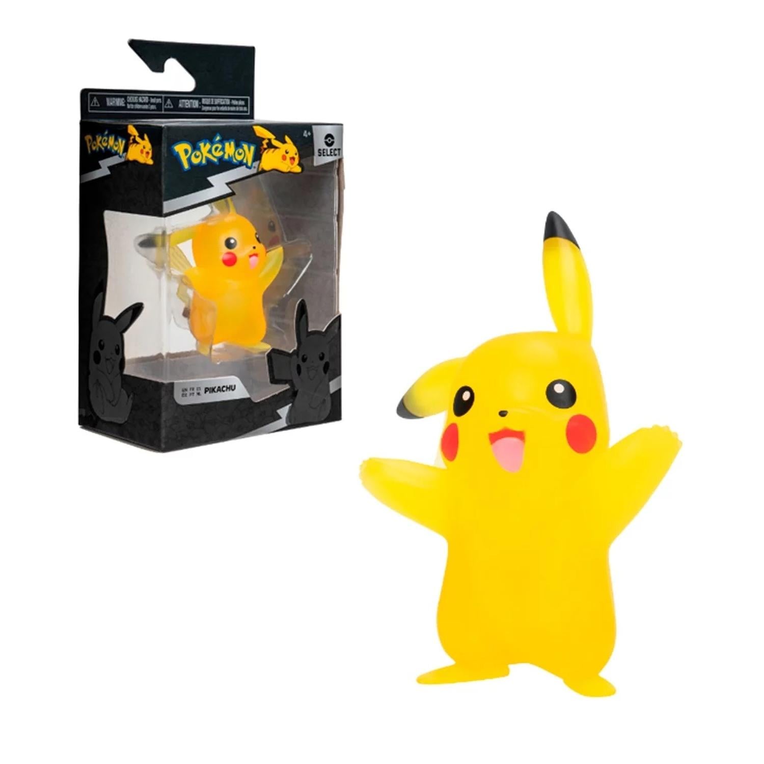FIGURA PIKACHU TRANSPARENTE DE 5 A 8 CMS POKEMON - 2