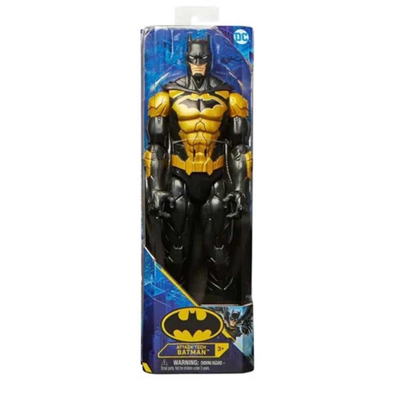 FIGURA ATTACK TECH BATMAN DC ARTICULADA 30CM - 2