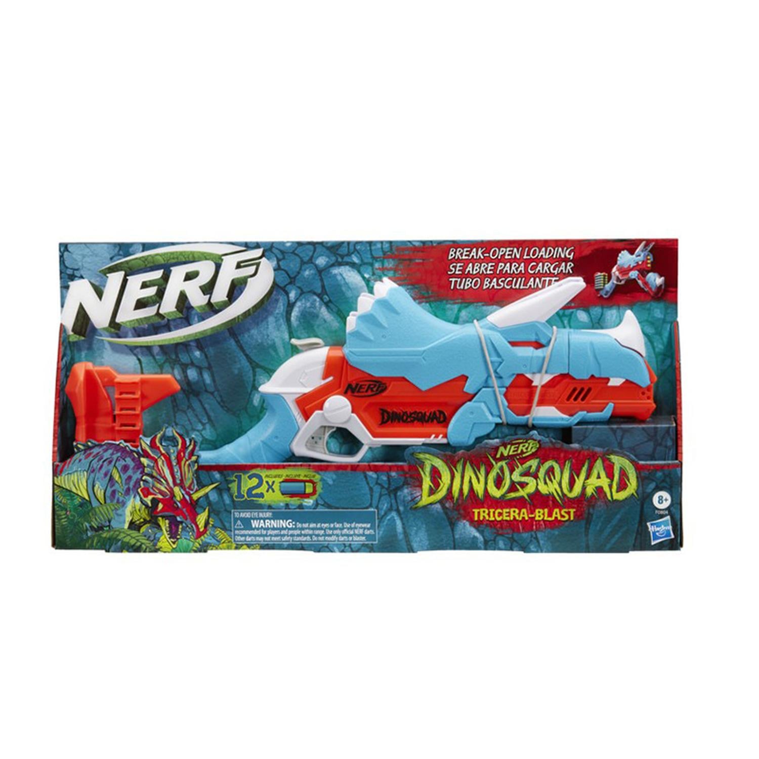 LANZADOR NERF DINOSQUAD TRICERA-BLAST HASBRO - 1
