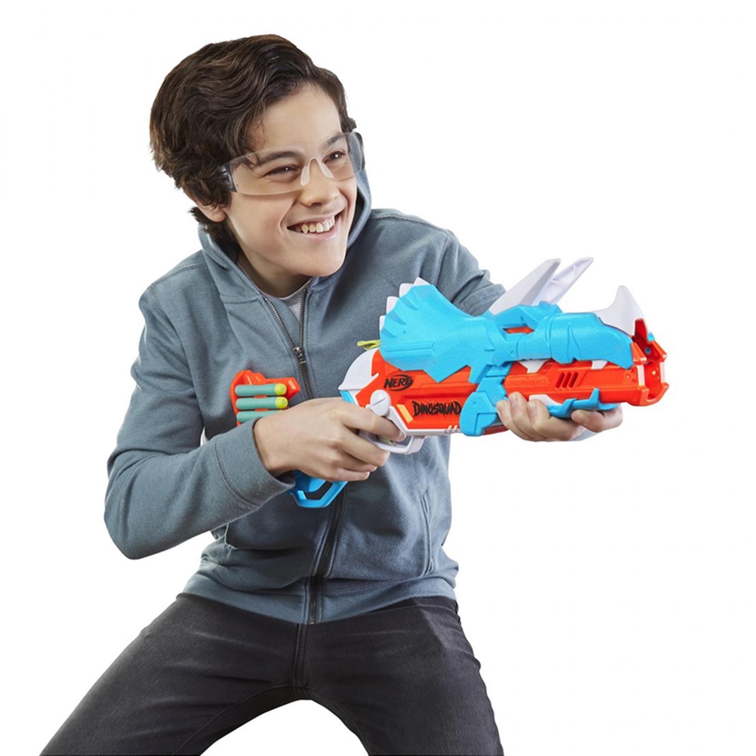 LANZADOR NERF DINOSQUAD TRICERA-BLAST HASBRO - 2