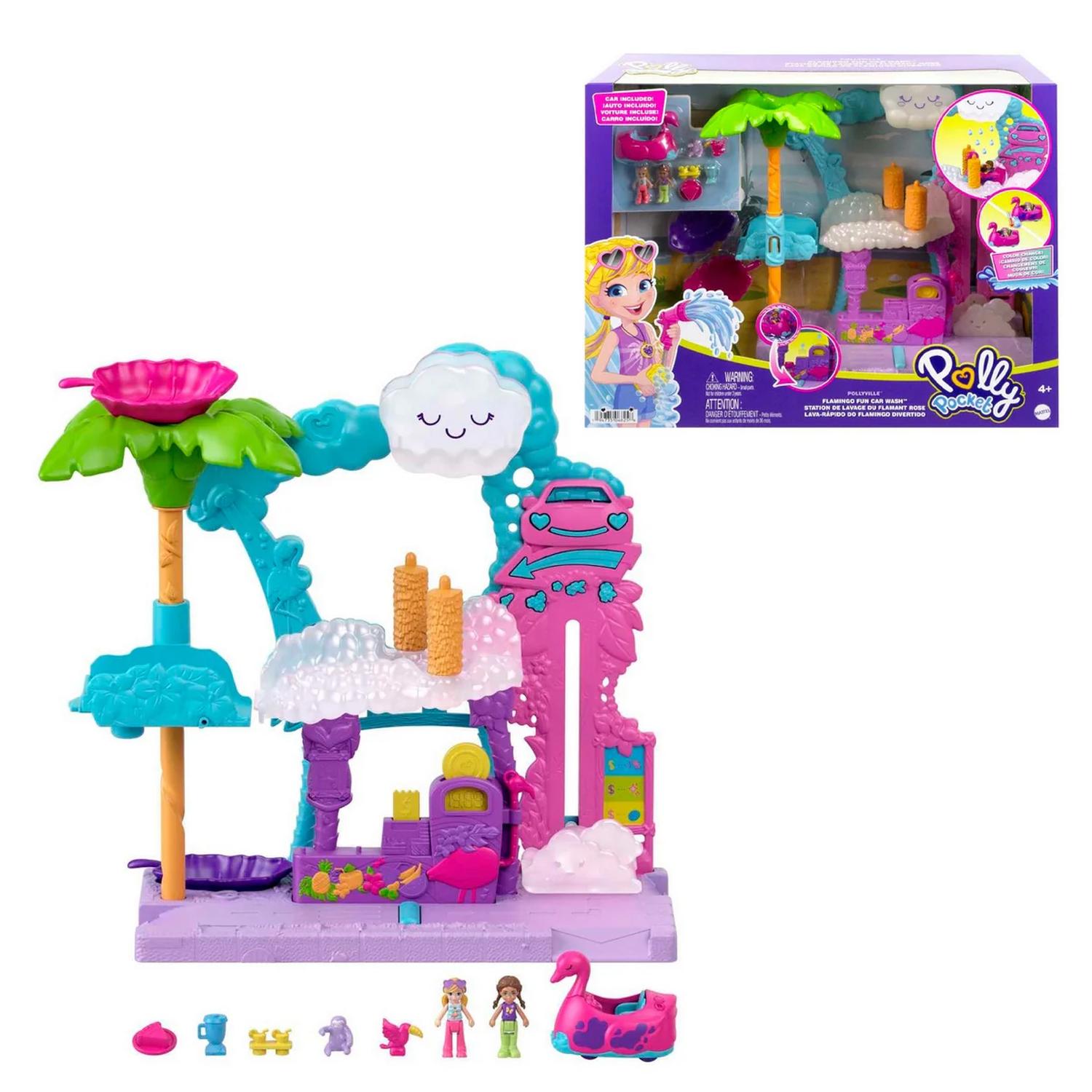 POLLY POCKET - CAR WASH - HHJ050 - 1