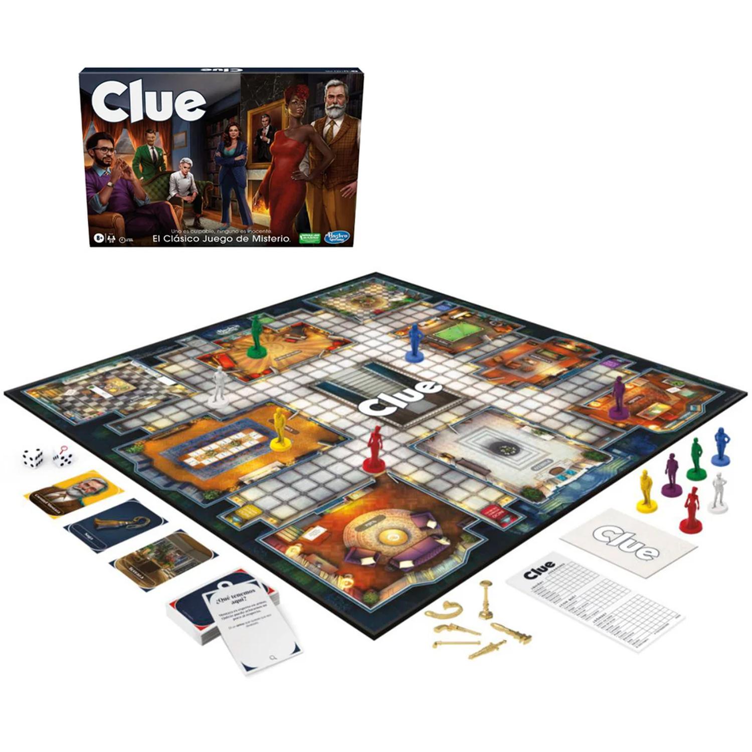 JUEGO DE MESA CLUE CLASICO RENOVADO - 1