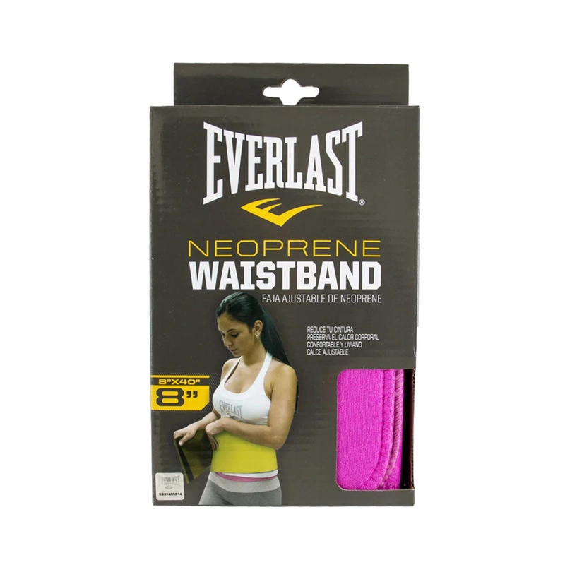 FAJA ABDOMINAL 8' ROSADO MUJER EVERLAST - 4