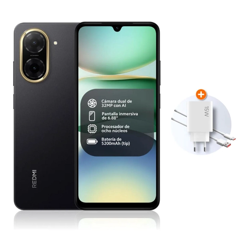 REDMI A5 MIDNIGHT BLACK 128GB - 4