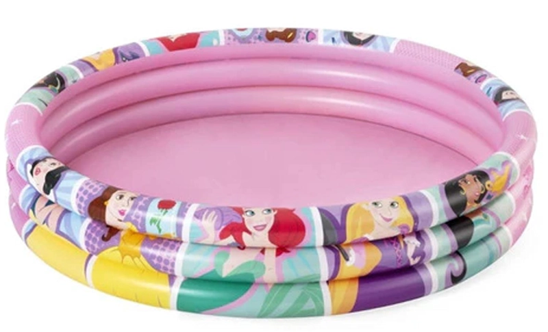 PISCINA INFLABLE PRINCESAS 3 ANILLOS 91047 - 1