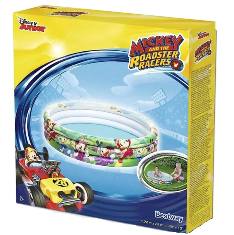PISCINA INFLABLE MICKEY 3 ANILLOS 91007 - 2