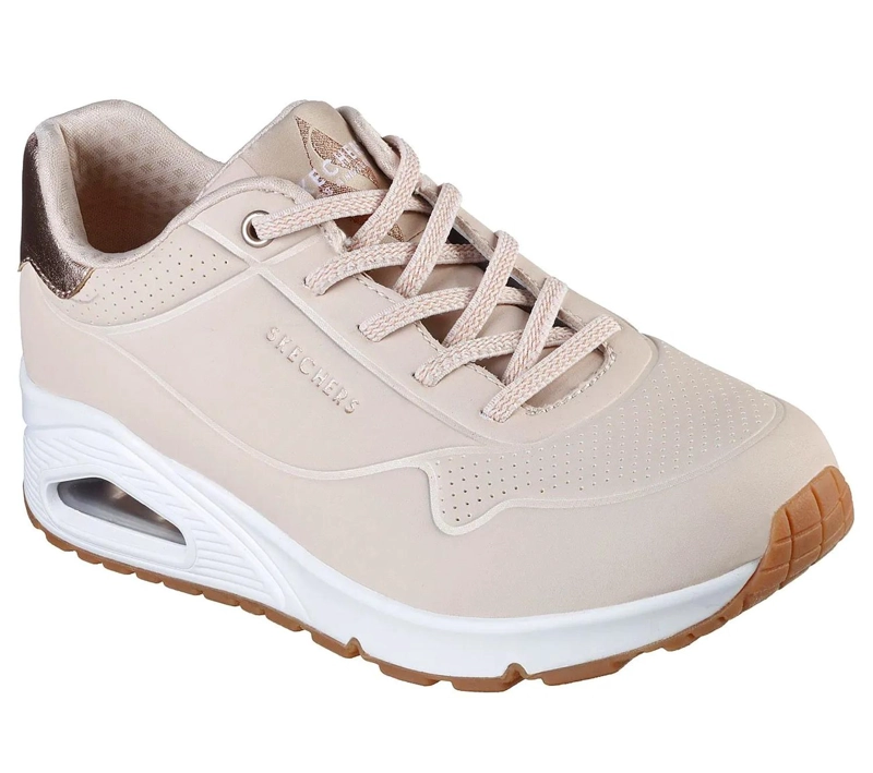 ZAPATILLA SKECHERS MUJER SHIMMER AWAY 155196 NAT - 1
