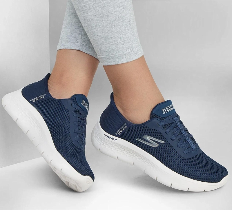 ZAPATILLAS SKECHERS MUJER SLIP-INS 124836/NVW - 2