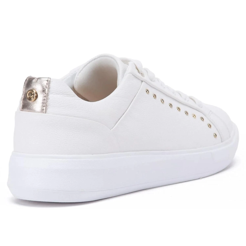 ZAPATILLA CUERO BLANCO - GACEL ROSALIA 660582 - 4