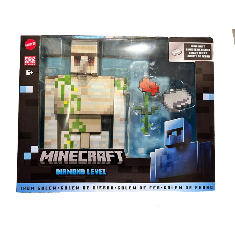 MINECRAFT DIAMOND LEVEL GOLEM DE HIERRO - 1