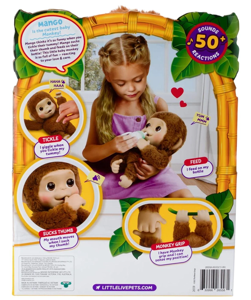 LITTLE LIVE PETS BEBE  MONO - 26558 - 4