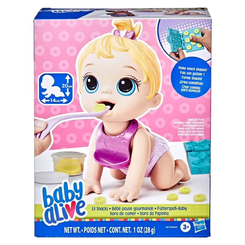 MUÑECA BEBE  HORA DE COMER - BABY ALIVE F2446 - 1