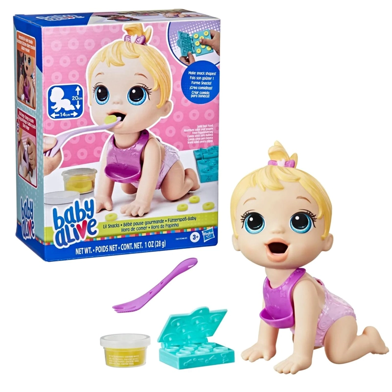 MUÑECA BEBE  HORA DE COMER - BABY ALIVE F2446 - 3