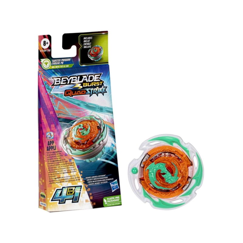BEYBLADE BURST QUADSTRIKE TWISTER PANDORA EVASIVE P8 - 1