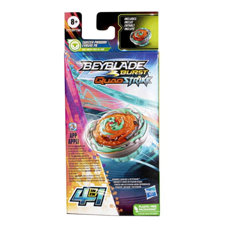 BEYBLADE BURST QUADSTRIKE TWISTER PANDORA EVASIVE P8 - 3