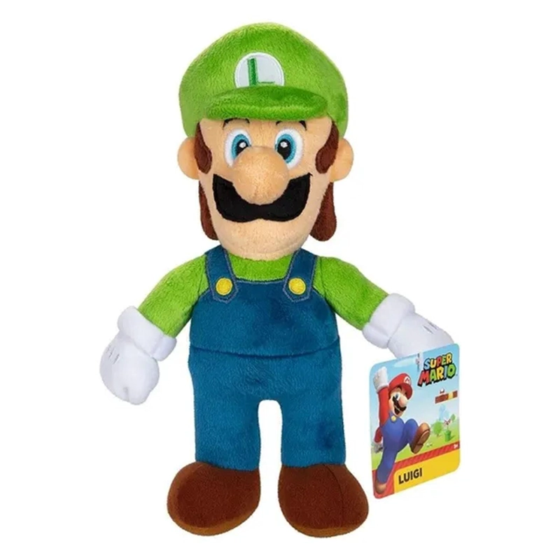 PELUCHE SUPER MARIO LUIGI - NT409474 - 1