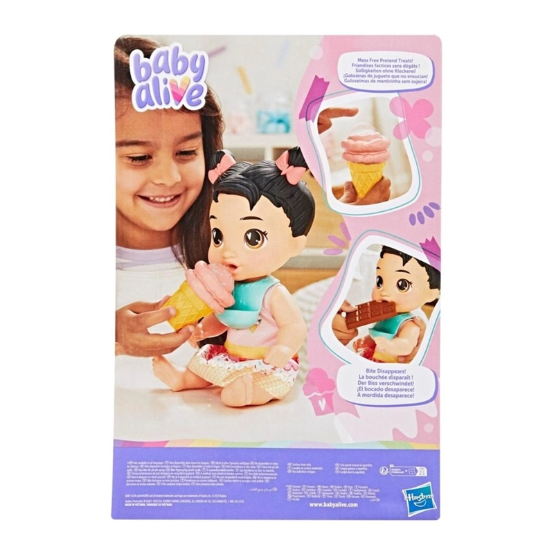 MUÑECA BABY ALIVE DULCES GOLOSINAS KATIE KAT - 4
