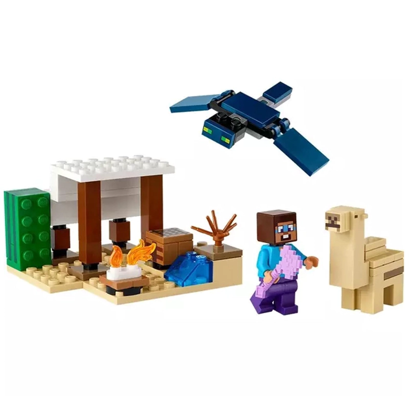 LEGO MINECRAFT LA EXPEDICION DE STEVE AL DESIERTO 75PCS 21251 - 2