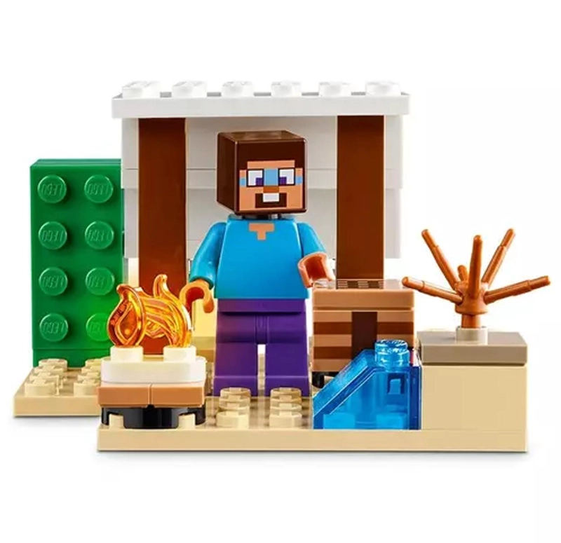 LEGO MINECRAFT LA EXPEDICION DE STEVE AL DESIERTO 75PCS 21251 - 3