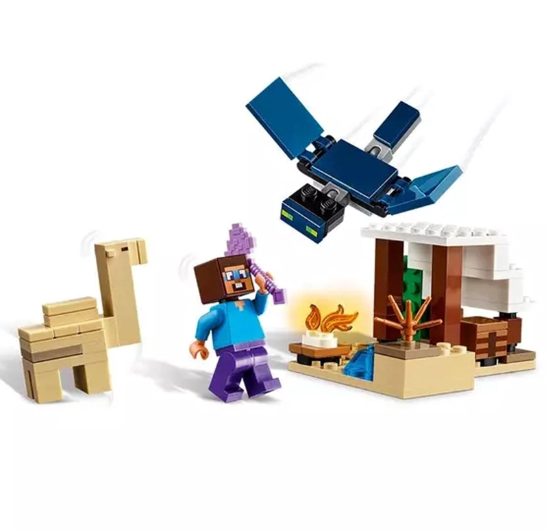 LEGO MINECRAFT LA EXPEDICION DE STEVE AL DESIERTO 75PCS 21251 - 4