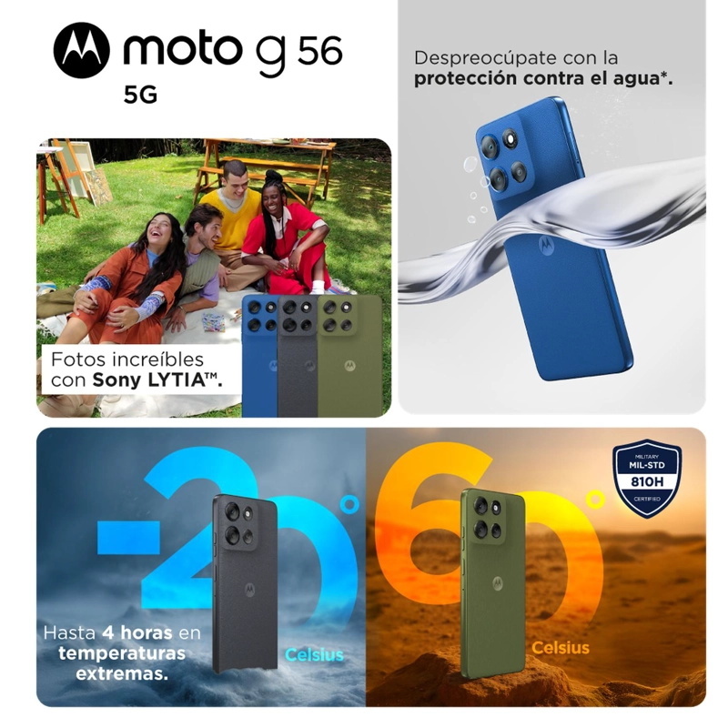 MOTOROLA G56 AZUL 8GB RAM 256GB ROM - 4