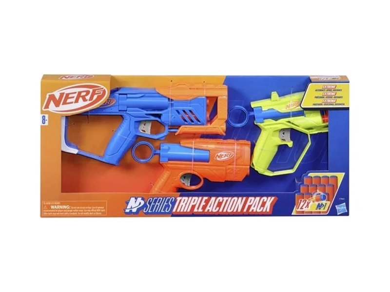 NERF SERIES TRIPLE ACTION PACK F9841SA00 - 1