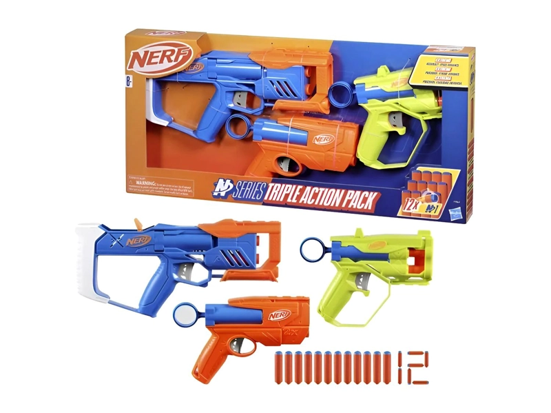 NERF SERIES TRIPLE ACTION PACK F9841SA00 - 2
