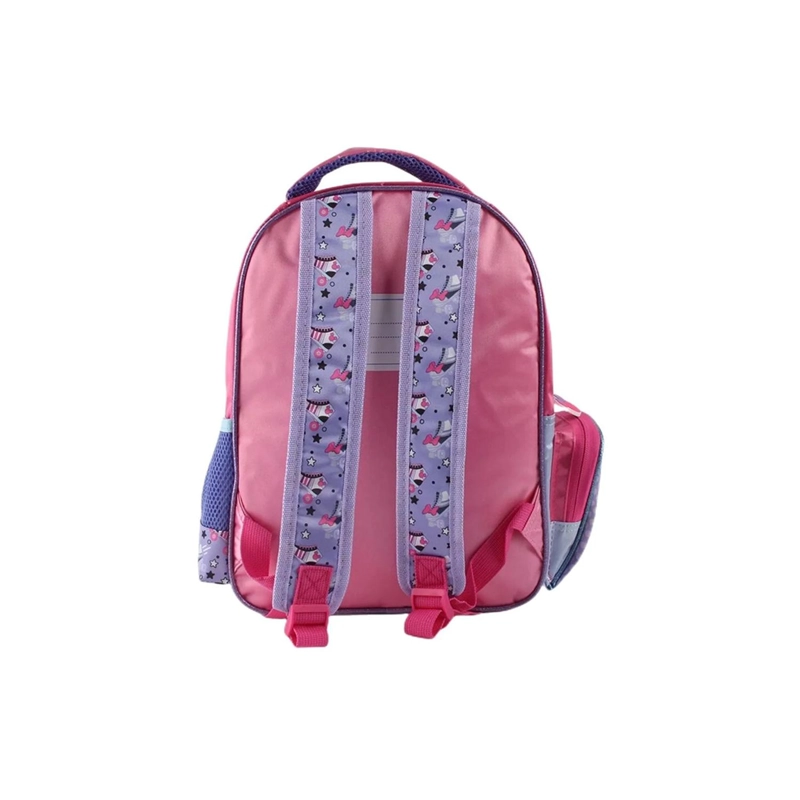 SET MOCHILA DE SATIN CON LONCHERA MINNIE 14 MULTICOLOR - 3