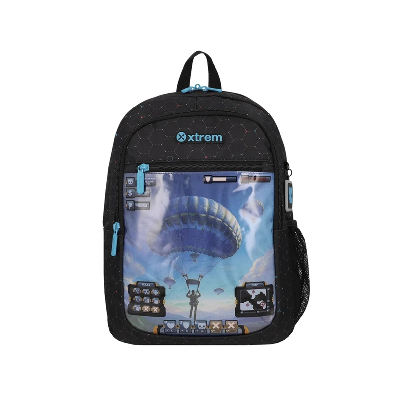 MOCHILA ESCOLAR LOGAN NEGRA 15969098201-0926 - 1