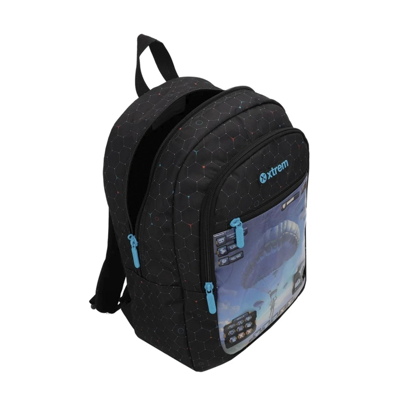 MOCHILA ESCOLAR LOGAN NEGRA 15969098201-0926 - 2