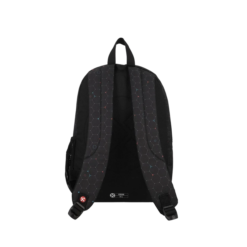 MOCHILA ESCOLAR LOGAN NEGRA 15969098201-0926 - 3