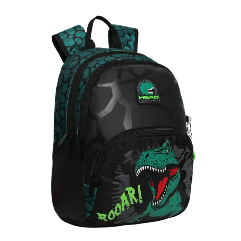 MOCHILA HEAD GUM DINO STONE VERDE 17 LITROS - 1
