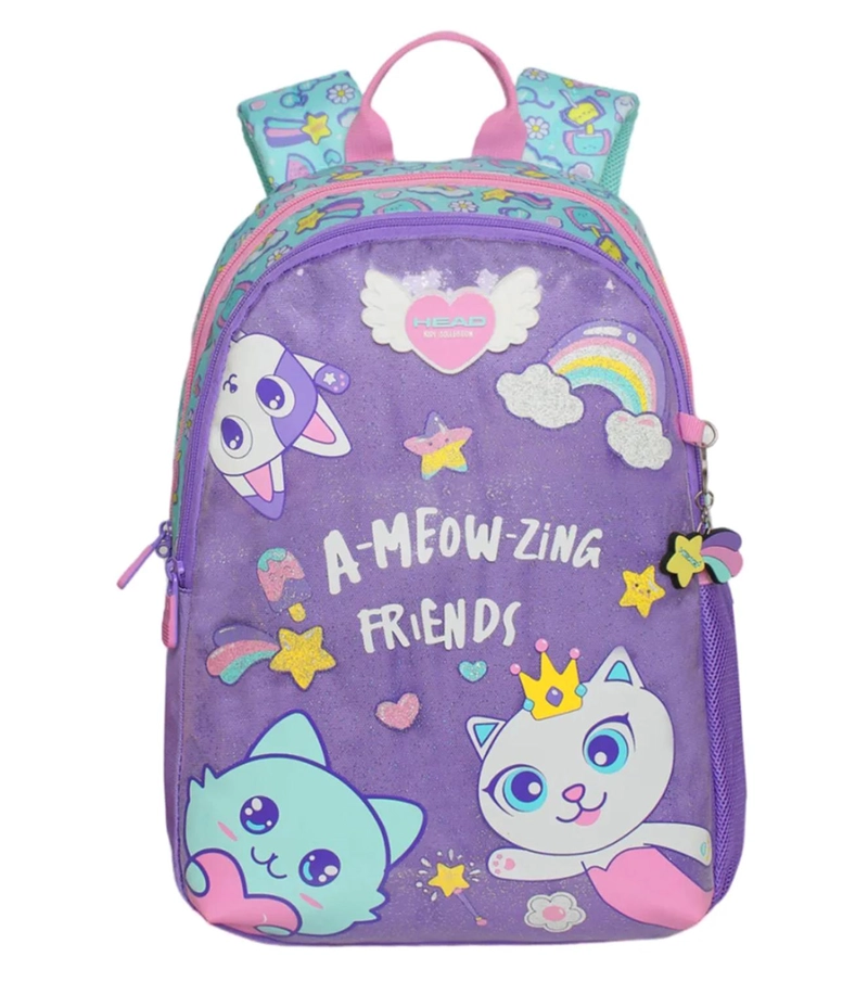 MOCHILA BIONICA CAT PRINTS MENTA - HEAD 890434 - 2